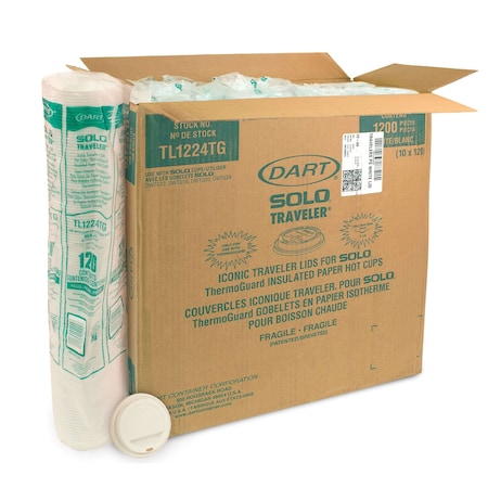 Folgers Folgers Dunkin Lids 12 oz., PK1000 2550000058